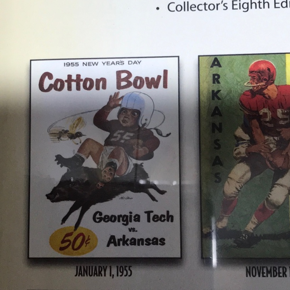 Factory sealed 2015 Arkansas Football Calendar 12 Frame Ready Covers 11x14 - Picture 5 of 11
